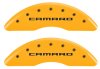 2016-2023 Camaro Caliper Covers Yellow with  Logos
